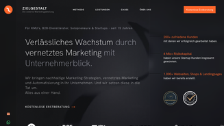 Screenshot of Zielgestalt